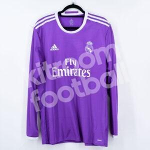 2016-17 Real Madrid Away Shirt Player Issue BNWT Size 10 L/S Adizero - Image 1