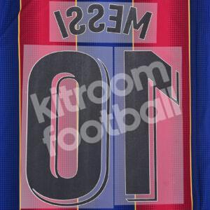 Official Stadium 2018-21 Barcelona Home Name Number Set #10 MESSI La Liga - Image 3