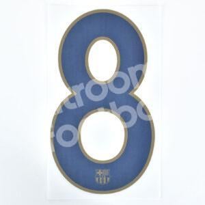 Official Reissue 2007-08 Barcelona Third Number #8