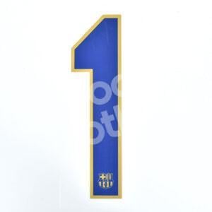 2007-08 Barcelona Third Number #1 Repro