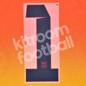 Original Player Issue 2012-15 Barcelona Away Number #1 Sipesa