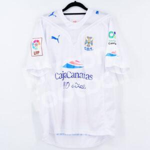 2009-10 Tenerife Home Shirt #24 Culebras Puma Match Worn vs Barcelona - Image 3