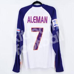 2005 Fifa World Clubs Cup Deportivo Saprissa #7 ALEMAN Match Worn vs Liverpool