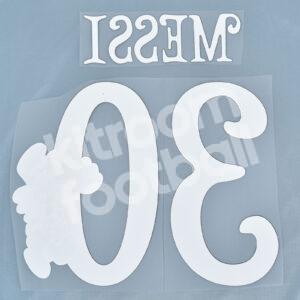 2022-23 PSG Away Name Set #30 MESSI (Verdy) (Repro) - Image 3