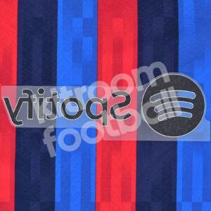 Original Player Issue 2022-23 Barcelona Sponsor Patch Spotify Home Avery - Image 3