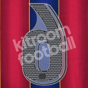 Original Player Issue 2018-21 Barcelona Home Number #6 La Liga Avery - Image 3