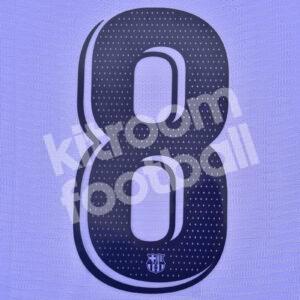 Original Player Issue 2021-22 Barcelona Away Number #8 La Liga Avery