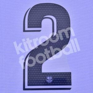 Original Player Issue 2021-22 Barcelona Away Number #2 La Liga Avery