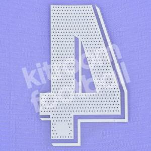 Original Player Issue 2021-22 Barcelona Away Number #4 La Liga Avery - Image 3