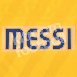 2008-10 Barcelona Name Block Away MESSI Repro