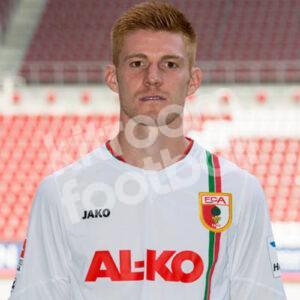 2012-13 FC Augsburg Home Shirt #21 FETSCH MAtch Worn Size L Jako Bundesliga - Image 5