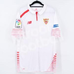 2015-16 Sevilla FC Home Shirt #25 Mariano Match Worn Camiseta Utilleria - Image 3
