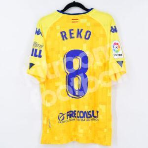 2020-21 AD Alcorcon Home Shirt #8 REKO Match Worn Camiseta Utilleria
