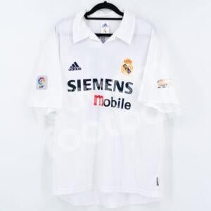 2002-03 Real Madrid Home Shirt #3 ROBERTO CARLOS Match Worn Size L - Image 3