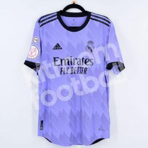 2022-23 Real Madrid Away Match Authentic Shirt #12 CAMAVINGA Size M Copa del Rey - Image 2