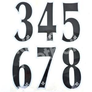 2008-12 Real Betis Black Numbers Numeros