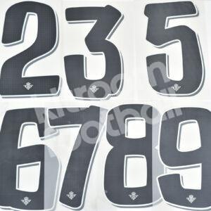 2016-17 Real Betis Home Numbers Numeros