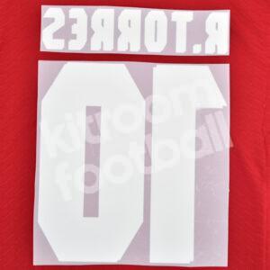 2016-17 Osasuna Name Set #10 Roberto TORRES (Repro) - Image 3