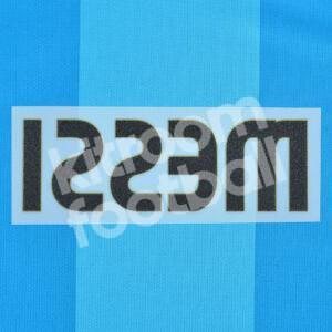 Official Reissue 2007-08 Barcelona Name Block MESSI Sipesa - Image 3