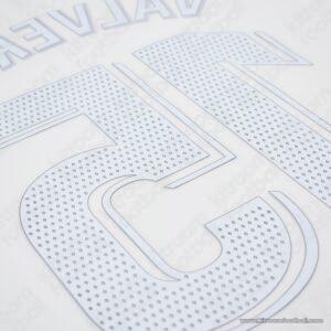 2022-24 La Liga Real Madrid Home & Away Name Set #15 VALVERDE (Repro) - Image 3