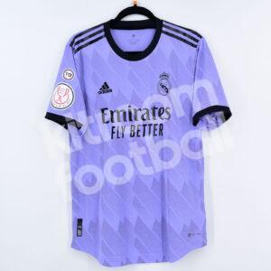 2022-23 Real Madrid Away Match Authentic Shirt #21 RODRYGO Size M Copa del Rey - Image 2