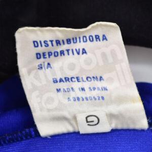 1980s Barcelona Home Shirt Meyba #10 MARADONA (Very Good) L - Image 5