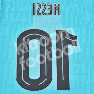 Official Stadium 2019-20 Barcelona Third Name Number Set #10 MESSI Champions League - Image 3