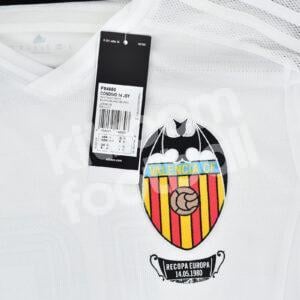 2014-15 Valencia CF Home Player Issue Shirt #2 PIATTI (M) Adidas Homenaje Recopa Europa 1980 - Image 4