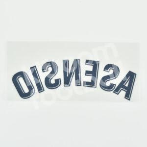 2018-19 Real Madrid La Liga Home Name Block ASENSIO Repro - Image 3