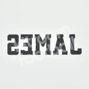 Original 2019-20 Real Madrid Player Issue Home Name Set JAMES Cup Version - Image 3