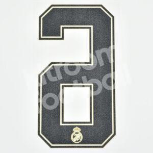 Original 2019-20 Real Madrid Player Issue Home Number #6 Cup Version - Image 3