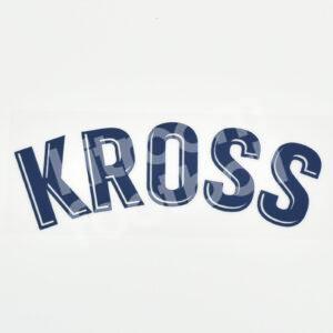 2020-21 Real Madrid La Liga Home Name Block KROOS Repro