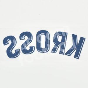 2020-21 Real Madrid La Liga Home Name Block KROOS Repro - Image 3