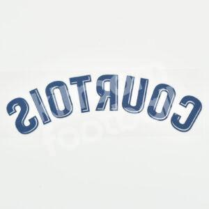 2020-21 Real Madrid La Liga Home Name Block COURTOIS Repro - Image 3