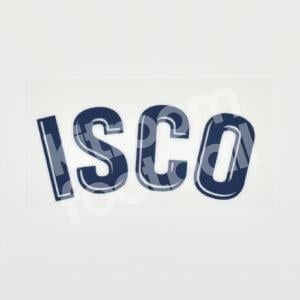 2020-21 Real Madrid La Liga Home Name Block ISCO Repro