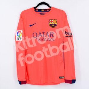 2014-15 Barcelona Player Issue Away Shirt #11 NEYMAR JR Size M La Liga Long Sleeves - Image 3