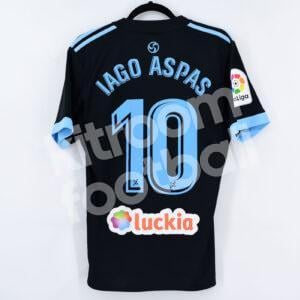 2017-18 Celta Vigo Away Shirt #10 IAGO ASPAS Adidas Size (S) BNWT
