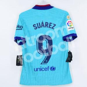 2019-20 Barcelona Third Shirt Match Authentic Vapor #9 SUAREZ (M) La Liga - Image 1