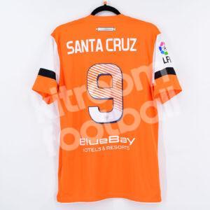2013-14 Málaga CF Third Shirt #9 SANTA CRUZ Nike (M) (Excellent) - Image 1