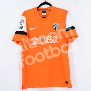2013-14 Málaga CF Third Shirt #9 SANTA CRUZ Nike (M) (Excellent) - Image 3