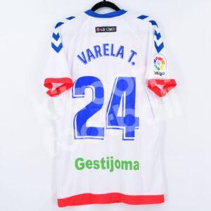 2018-19 Rayo Majadahonda Home Shirt #24 VARELA T. Match Worn Camiseta Utilleria - Image 1