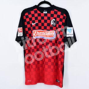 2015-16 SC Freiburg Home Shirt #16 DAEHLI Match Worn vs Malaga Friendly - Image 3