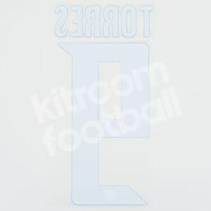 2019 Sagan Tosu Japan Away Name Number Set #9 TORRES Repro - Image 3