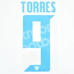 2019 Sagan Tosu Japan Away Name Number Set #9 TORRES Repro - Image 1