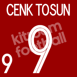 2018 Turkey Home Name Set Number #9 CENK TOSUN Repro