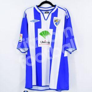 2005-06 Málaga CF Home Shirt #19 FERNANDO SANZ Umbro XXL - Image 3