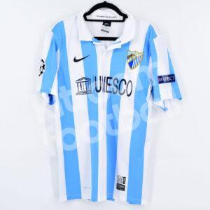 2012-13 Málaga CF Home Shirt #9 SAVIOLA (S) Very Good Champions League - Image 3