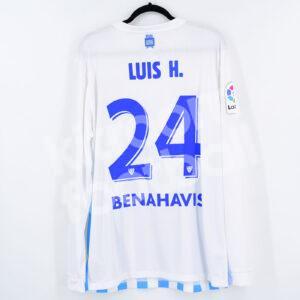 2016-17 Málaga CF Home Shirt #24 L. HERNANDEZ Player Issue (XL) Excellent