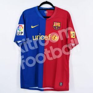 2008-09 Barcelona Home Match Worn Shirt #9 ETOO La Liga (L) Very Good - Image 3