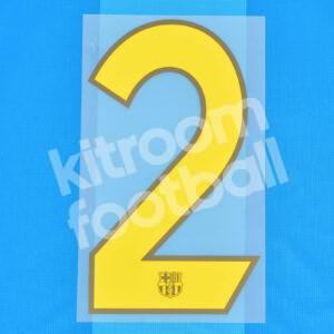 Original Player Issue 2007-08 Barcelona Number #2 Sipesa